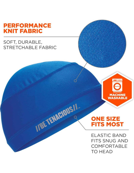 Gorro Refrigerante Ergodyne Chill Its 6632 UPF 50 Azul