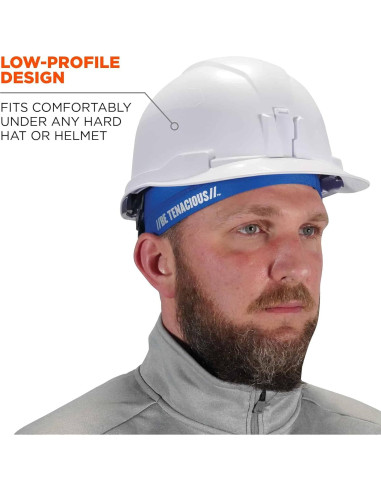 Gorro Refrigerante Ergodyne Chill Its 6632 UPF 50 Azul