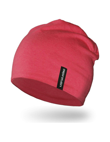 Gorro multifuncional Empirelion rojo mel. para correr y dormir