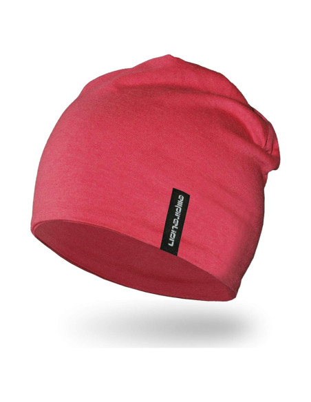 Gorro multifuncional Empirelion rojo mel. para correr y dormir