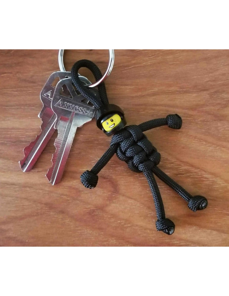 Llavero MotoBuddy Negro para Motocicletas y Coches