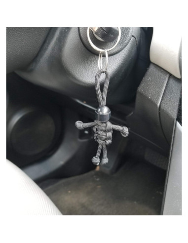 Llavero MotoBuddy Negro para Motocicletas y Coches