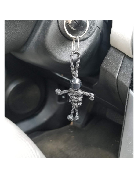 Llavero MotoBuddy Negro para Motocicletas y Coches