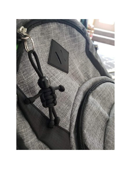 Llavero MotoBuddy Negro para Motocicletas y Coches