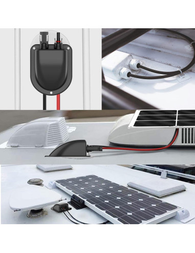 Caja de Conexión Solar a Prueba de Agua SolarEnz 10AWG 6mm