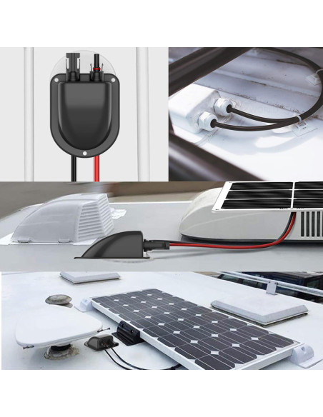 Caja de Conexión Solar a Prueba de Agua SolarEnz 10AWG 6mm