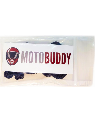 Llavero MotoBuddy Negro para Motocicletas y Coches