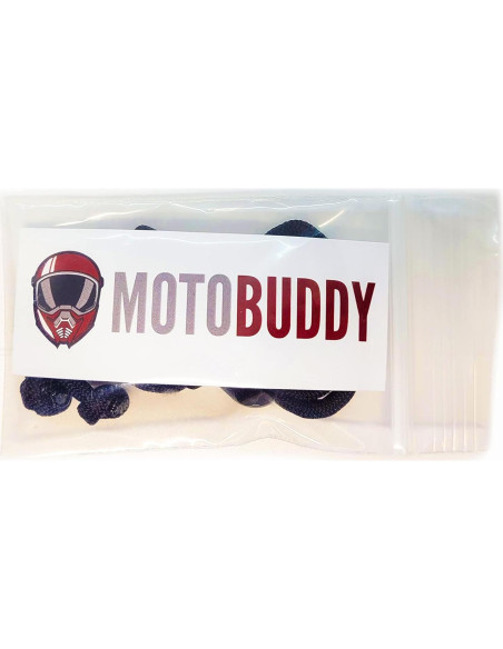 Llavero MotoBuddy Negro para Motocicletas y Coches
