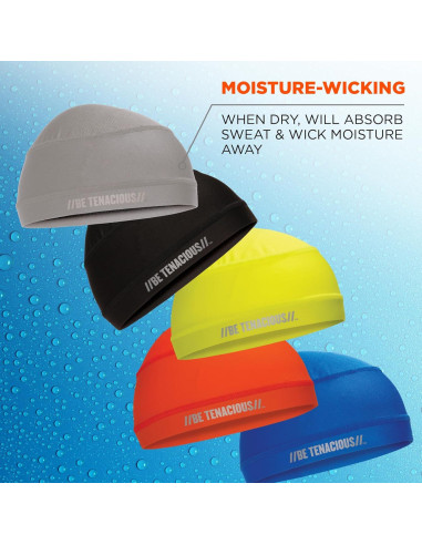 Gorro Refrescante Ergodyne Chill Its 6632 UPF 50 Negro