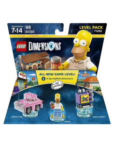 Paquete de Nivel Los Simpsons LEGO Dimensions 8.41x8.20cm