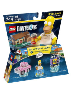 Paquete de Nivel Los Simpsons LEGO Dimensions 8.41x8.20cm 2
