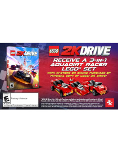 LEGO 2K Drive - Xbox Series X - Vehículo 3-en-1 Aquadirt 2