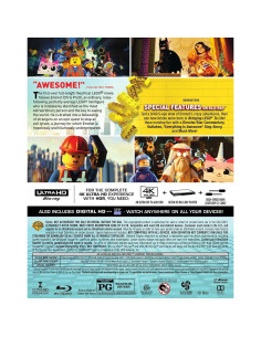 Película de Lego 4K UHD - Warner - Aventura Familiar 2