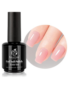 Gel de Uñas Beetles Jelly Nude 15ml Color Durazno Translúcido