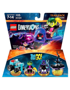 Lego Dimensions Teen Titans Go! Raven y Beast Boy 71255