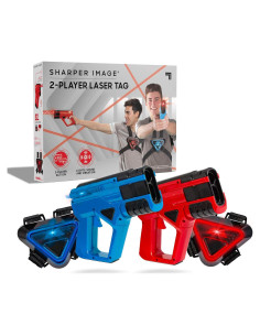 Juego de Laser Tag Sharper Image - 2 Pistolas y Chalecos