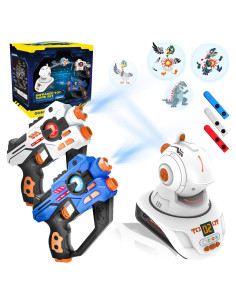 HISTOYE Conjunto de Pistolas Laser Tag 2 Jugadores LED