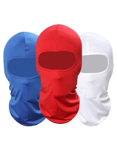 Paquete de 3 Pasamontañas Unisex Bandana para Aire Libre