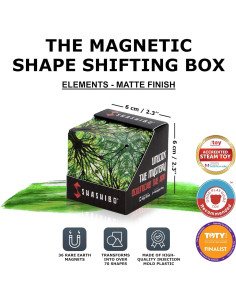 Cubo Antiestrés Shashibo - 36 Imanes - Juguete Sensorial 2