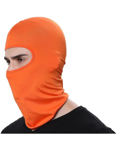 Paquete de 3 Pasamontañas Naranja para Aire Libre - Unisex 2