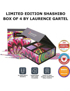 Cubo Antiestrés Shashibo Gartel Edición Limitada 4 Piezas 2