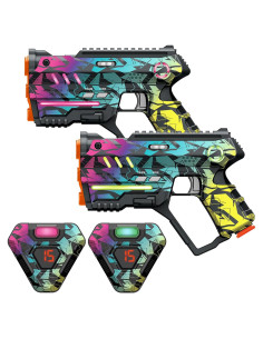 Juego de Laser Tag 2 Blasters WINYEA para Niños y Adultos