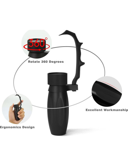 Mango de Pintura Evemodel WH01 para Miniaturas Negro Mango de Pintura Evemodel WH01 para Miniaturas Negro