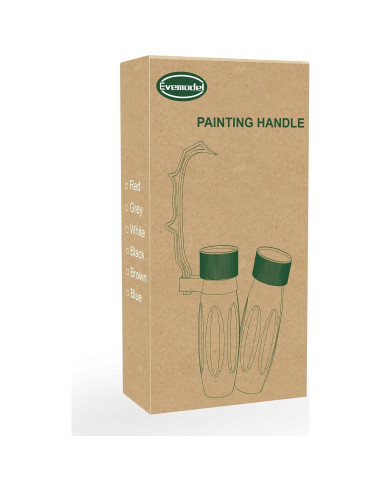 Mango de Pintura Evemodel WH01 para Miniaturas Negro