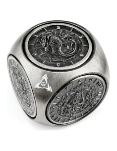 Dados Spinner 7-en-1 Haxtec de Metal para DND