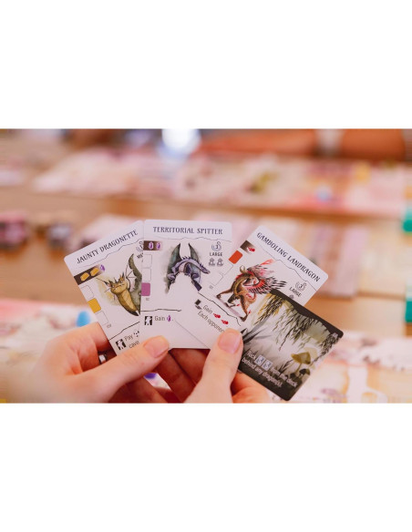 Juego de mesa Wyrmspan Stonemaier para 1-5 jugadores