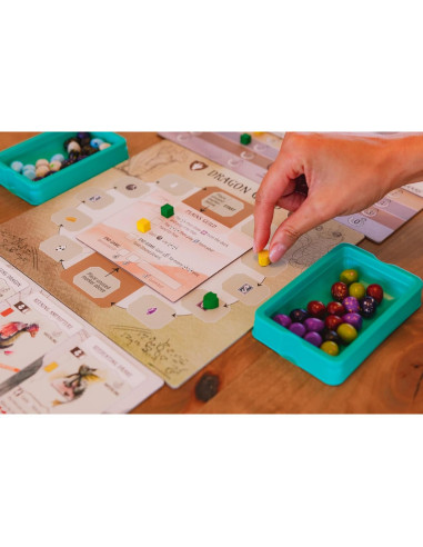 Juego de mesa Wyrmspan Stonemaier para 1-5 jugadores