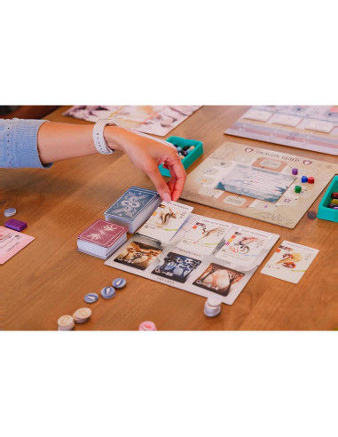 Juego de mesa Wyrmspan Stonemaier para 1-5 jugadores