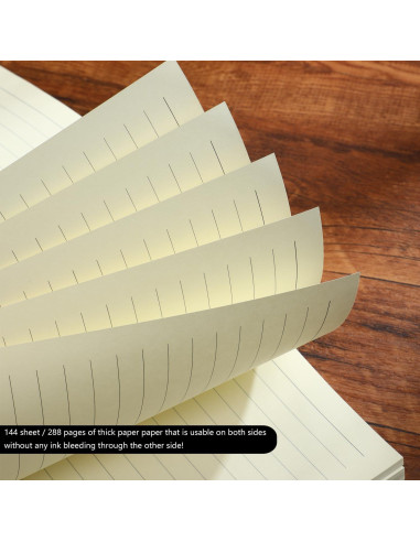 Cuaderno A5 de Dragón ACTIONDRAKE - 288 Páginas de Cuero