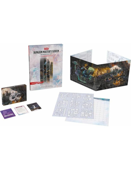 Kit de Mazmorras D&D Wizards of the Coast con Pantalla DM