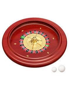 Juego de Ruleta Rusa de Madera Vunnin 30 cm para Adultos