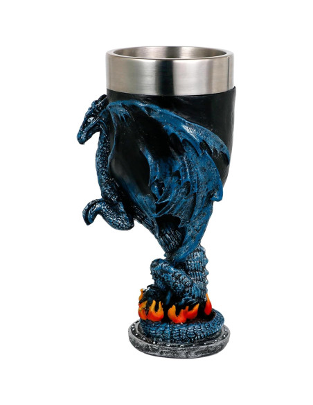 Cáliz de Dragón Azul Alikiki - 207 ml Acero Inoxidable
