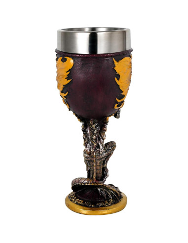 Cáliz de Vino Medieval Alikiki Dragón de Llama 207ml