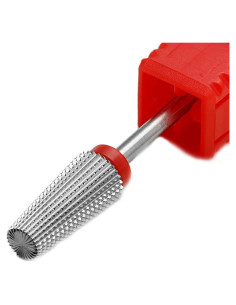 Brocas para Uñas 5 en 1 ERUIKA Carburo Fino Plata