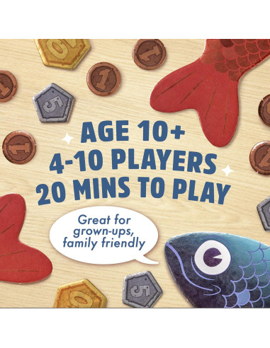 Juego de Mesa Big Potato Sounds Fishy - Engaño Familiar