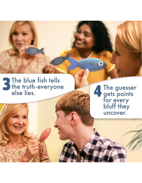 Juego de Mesa Big Potato Sounds Fishy - Engaño Familiar