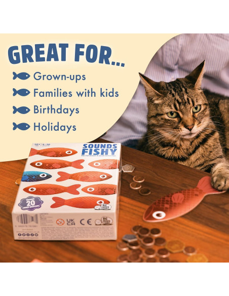Juego de Mesa Big Potato Sounds Fishy - Engaño Familiar