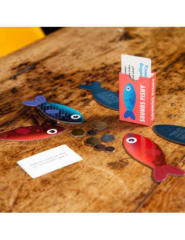 Juego de Mesa Big Potato Sounds Fishy - Engaño Familiar