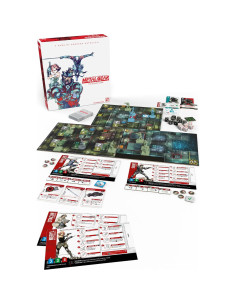 Metal Gear Solid Juego de Mesa CMON 14 Misiones 1-4 Jugadores 2