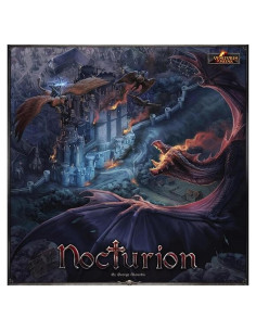 Juego de Mesa Nocturion de Estrategia Fantasía Oscura 2-4 Jugadores