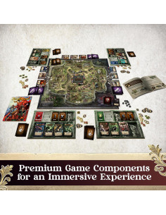 Juego de Mesa Nocturion de Estrategia Fantasía Oscura 2-4 Jugadores 2