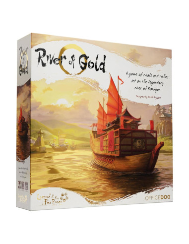 Juego de Mesa Río de Oro - Asmodee, Estrategia 2-4 Jugadores