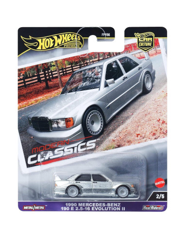 Hot Wheels Premium Coche Coleccionable Mercedes-Benz 190E 1:64