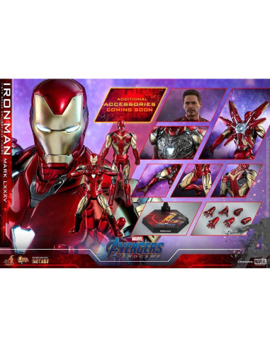 Figura Coleccionable Iron Man Mark LXXXV Hot Toys 32.5 cm