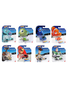 Conjunto de 8 Autos Disney Pixar Hot Wheels GCK28-999J