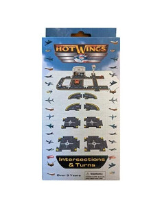 Pistas y Aviones Hot Wings - Colección 16112 - 17,78 cm